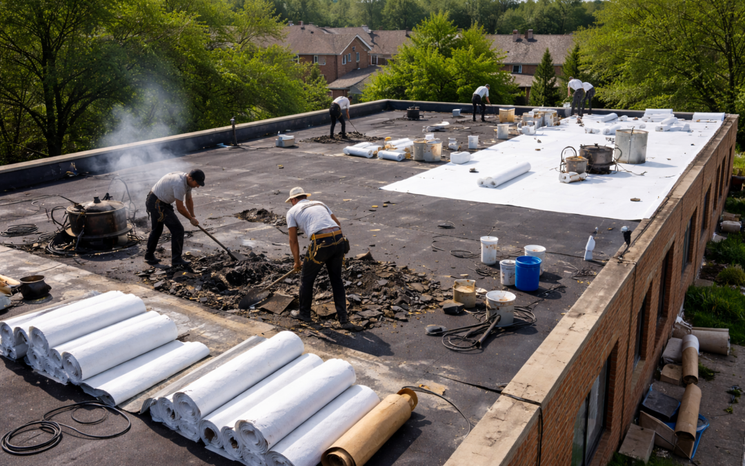 Flat Roof Leaks: A Big Problem in Devon