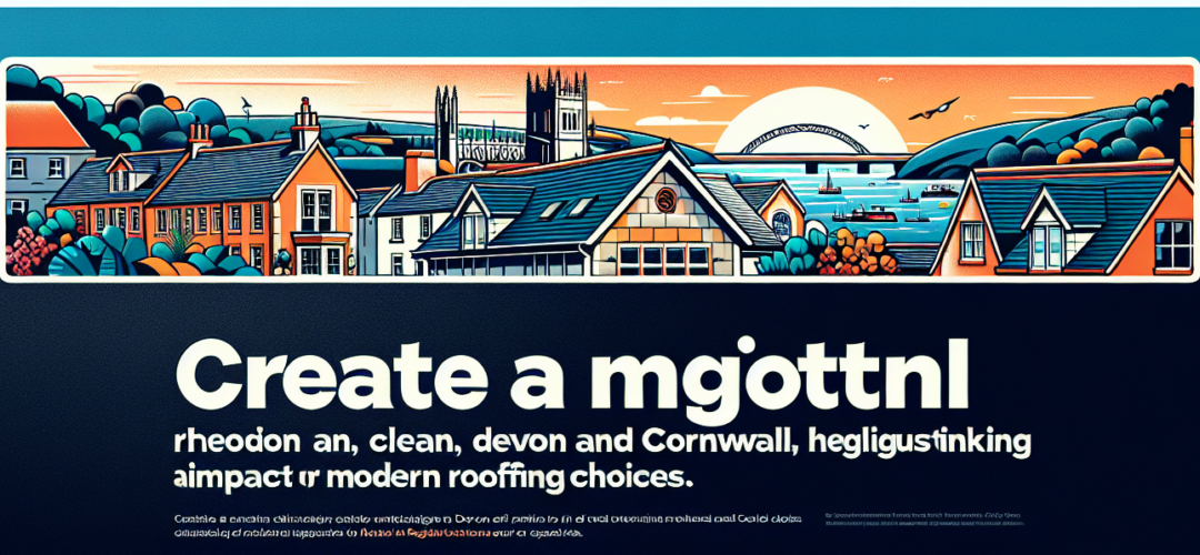 The Impact of Regional Architecture on Modern Roofing Choices in Devon and Cornwall: A Cultural and Functional Perspective